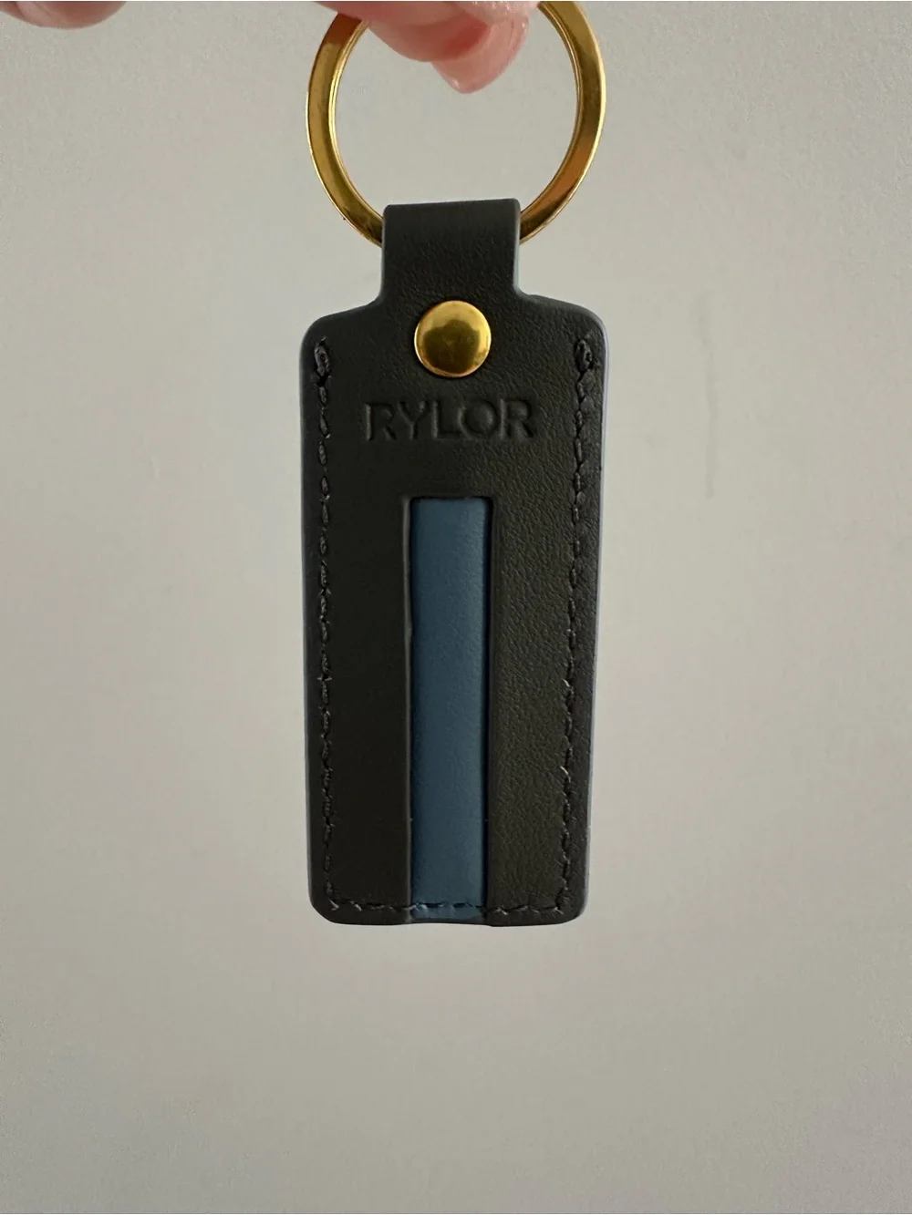 Rylor Leather Keychain